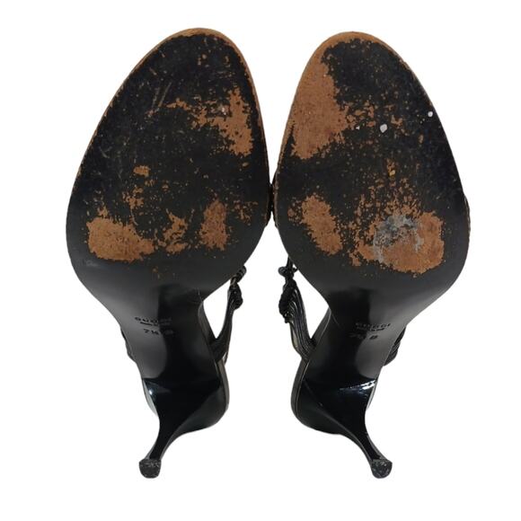 Gucci Vintage Heels/Sandals size 7.5B S2699 - Picture 12 of 13